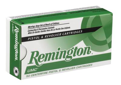 Remington UMC 9MM 115GR Metal Case 50RD Box #L9MM3