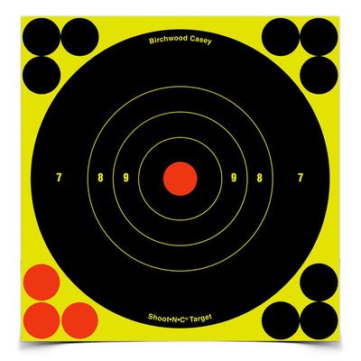 Birchwood Casey Shoot N C Bullseye Target 6