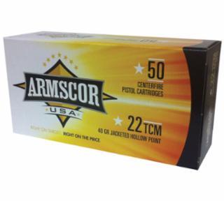 Armscor 22TCM 40GR JHP 50RD Box #50029