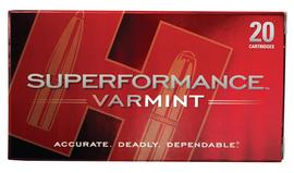 Hornady Superformance 222REM 50GR V-MAX 20RD Box #8316