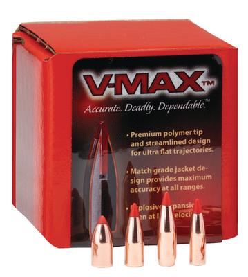  Hornady Bullet V- Max 22cal 55gr 100ct Box # 22271