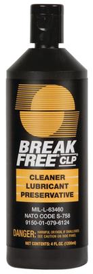 Break Free CLP - Cleaner Lubricant Preservative 4oz Liquid #CLP-4