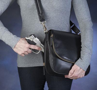  Gun Tote ' N Mamas Drop Front Handbag # Gtm- 88