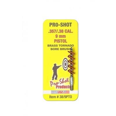 Pro Shot 38CAL/9MM Pistol Tornado Brush #38/9PTO