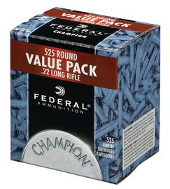  Federal Champion 22lr 36gr Cphp 525rd Value Pack # 745