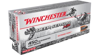 Winchester Deer 450Bushmaster 250GR XP Polymer Tip 20RD Box #X450DS