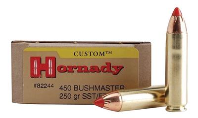  Hornady Custom 450bushmaster 250gr Ftx 20rd Box # 82244