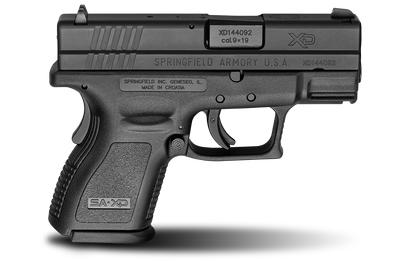 Springfield Armory XD9 Defender Sub Compact 9MM 3