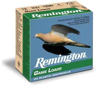 Remington Game Load 12GA #7.5 2-3/4