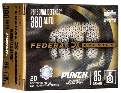  Federal Premium Punch Personal Defense 38spl + P 120gr Jhp 20rd Box # Pd38p1