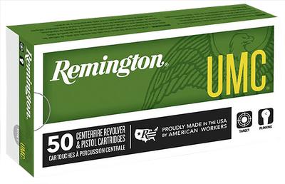 Remington UMC 380acp 95gr FMJ 50rd Box #L380AP #23720