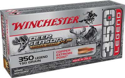 Winchester Deer Season Copper Impact 350Legend150gr 20rd Box #X350CLF