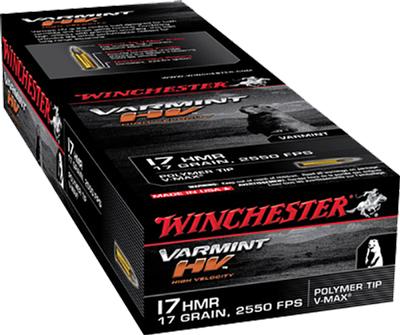 Winchester Supreme Varmint HV 17hmr 17gr V-Max Poly Tip 50rd box #S17HMR1