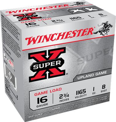 Winchester Super-X Upland Game 16ga #8 2-3/4