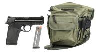  Smith & Wesson M & P Shield Bundle 380acp 3.675 ' W/3- Mags & Bugout Bag # 14153